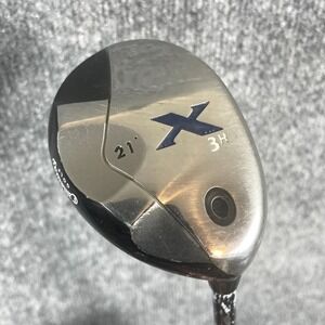 Callaway X 3 Hybrid 21 Degree Regular Graphite 80g Mid Kick Torque RH Golf Club